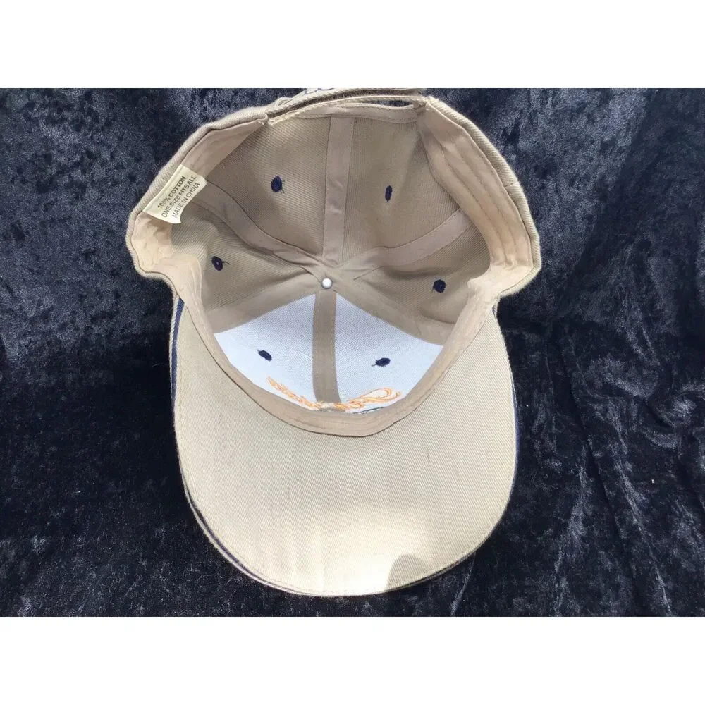 Florida Gators Trucker Hat Baseball Cap Adjustable Tan Cotton Football Mens OSFM